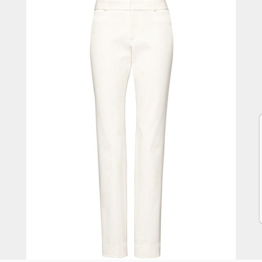🚫 SOLD 🚫Banana Republic White Dress Pants Slacks